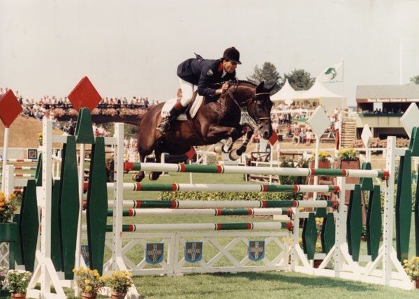 pierre DURAND avec JAPPELOUP à DINARD &nbsp;en 1988